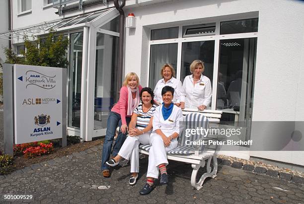 Heike Maurer , Gisela Schubert , Ulrike Kreuseier , Christine Fischer , Claudia Aust , "Aslan-Therapie", "Aslan"-Klinik, Kur-Institut, Olsberg,...