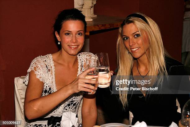 Katie Steiner , Blanca Starke, Teilnehmerinnen der Ausflugsreise zum Missen Camp für die "Miss Germany Wahl 2007", Hotel "Sheraton Miramar", El...