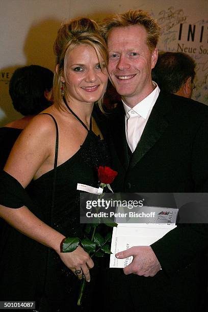 Dieter Thoma (Ex-Skiflugweltmeister, Ehefrau Mandana, Gala "24. Sportpresseball", Motto: "Titel, Tanz und Tore", "Alte Oper", Frankfurt, Deutschland,...