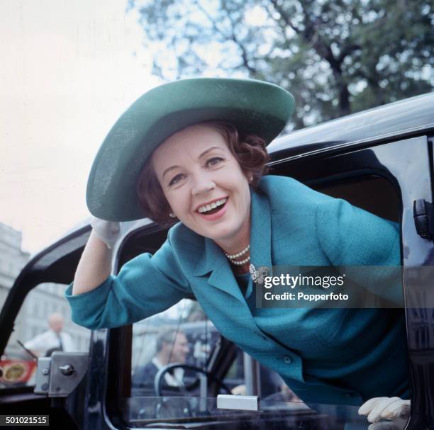 English actress Phyllis Calvert pictured in a scene from the television drama 'You Will Know Me By The Stars In My Eyes' in 1966.