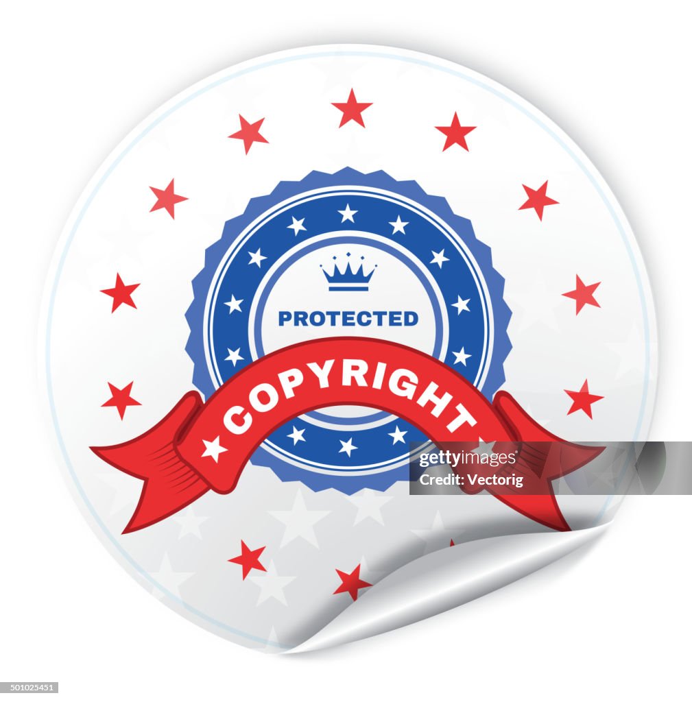 Copyright Sticker High-Res Vector Graphic - Getty Images