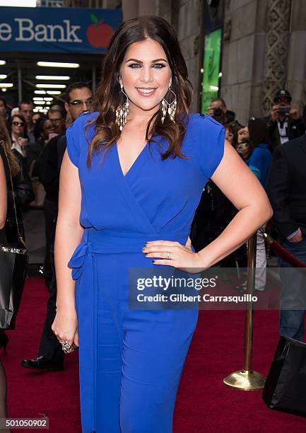 Singer-songwriter/co-lead singer of Lady Antebellum, Hillary Scott attends Billboard's 10th Annual Women In Music at Cipriani 42nd Street on December...