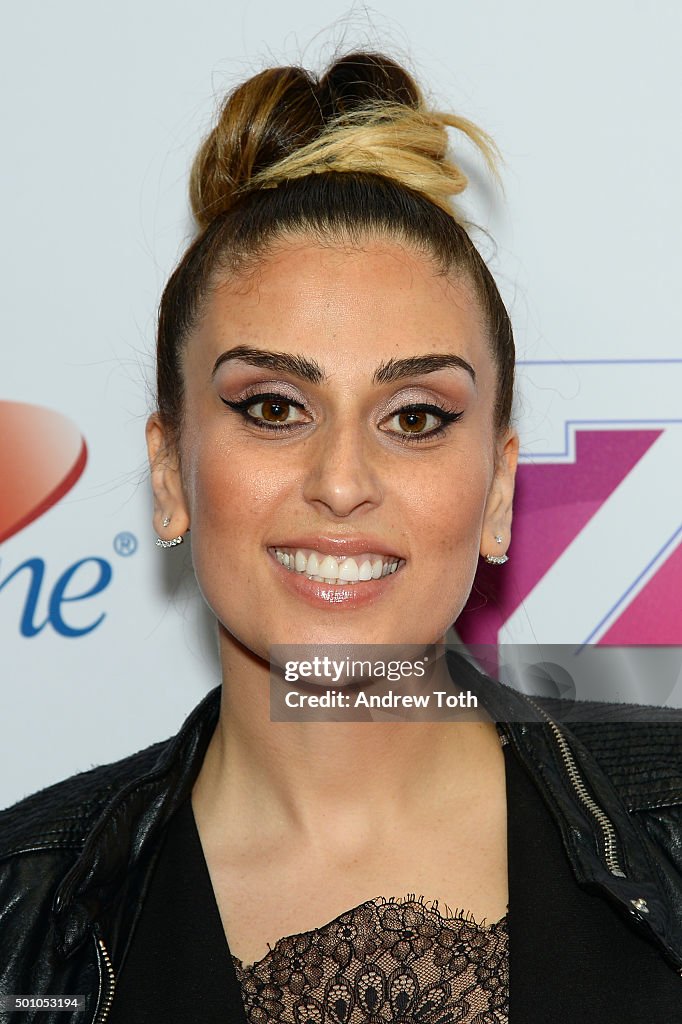 Shelley Rome Shelley Rome attends Z100's iHeartRadio Jingle Ball 2015 arrivals at ...