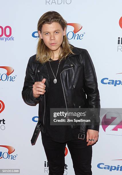 Conrad Sewell attends the Z100's iHeartRadio Jingle Ball 2015 at Madison Square Garden on December 11, 2015 in New York City.