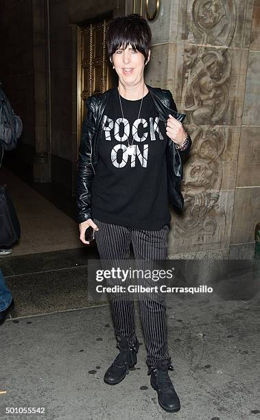 Songwriter Diane Warren attends Billboard's 10th Annual Women In Music at Cipriani 42nd Street on December 11, 2015 in New York City.