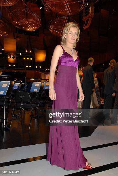 Moderatorin Maria Furtwängler-Burda, ZDF-Show "Echo der Stars" , Philharmonie im Gasteig, München, Bayern, Deutschland, Europa, Verleihung,...