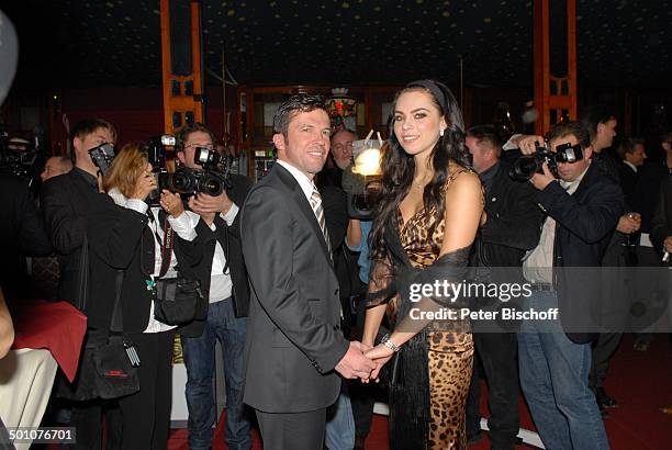 Lothar Matthäus, Freundin Kristina Liliana , Presse, Gala "Laureus Medien Award" 2007, "Witzigmann und Roncalli Bajazzo", München, Bayern,...