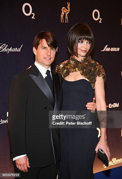 Tom Cruise , Ehefrau Katie Holmes, Bambi-Verleihung, Congress Centrum, Düsseldorf, Nordrhein-Westfalen, Deutschland, Europa, Preisverleihung,...