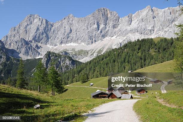 Ramsau am Dachstein, Steiermark, ZDF-Serie "Die Bergwacht", Österreich, Europa, Gebirge, Alpen, Alm, Hof, Höfe, Berge, Berg, Reise NB, FTP; P.-Nr....