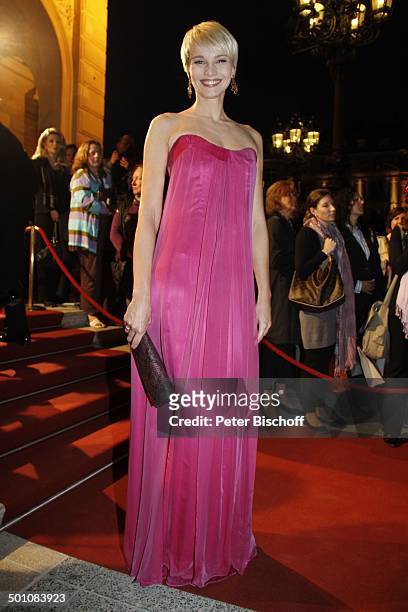 Susann Atwell , 21. Hessischer Film- und Kinopreis 2010, Alte Oper, Frankfurt, Hessen, Deutschland, Europa, Filmpreis, Roterteppich, Auszeichnung,...