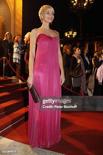 Susann Atwell , 21. Hessischer Film- und Kinopreis 2010, Alte Oper, Frankfurt, Hessen, Deutschland, Europa, Filmpreis, Roterteppich, Auszeichnung,...