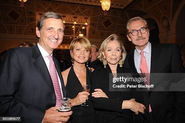 Uschi Glas, Ehemann Dieter Hermann , Monika Peitsch, Lebensgefährte Sven Hansen-Hochstädt, Verleihung "22. Bayerischer Filmpreis 2008", München,...