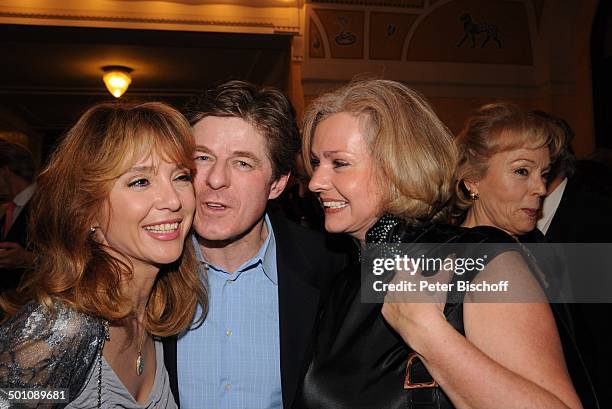 Cornelia Corba, Horst Kummeth, Ehefrau Eva , Verleihung "22. Bayerischer Filmpreis 2008", München, Bayern, Deutschland, Europa, Schauspielerin,...