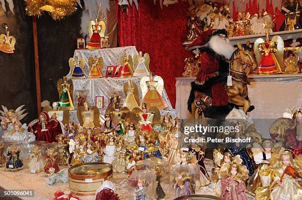 Weihnachtsengel & Kunsthandwerk, Christkindlmarkt, Nürnberg, Bayern, Deutschland, Europa, Weihnachtsmarkt, Weihnachten, Advent, Weihnachtszeit,...