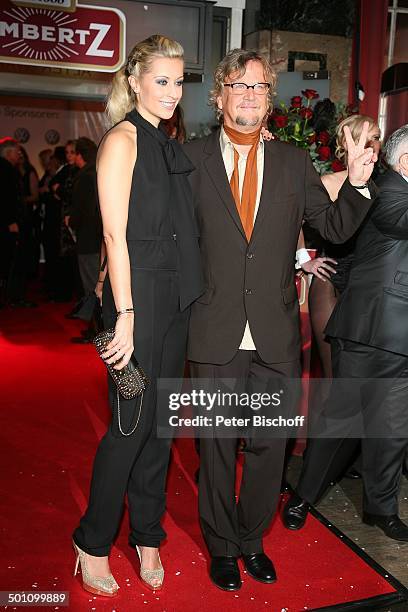 Martin Krug , Lebensgefährtin Verena Kerth , Gala "Lambertz Monday Night" 2010, "Alter Wartesaal", Köln, Nordrhein-Westfalen, Deutschland, Europa,...