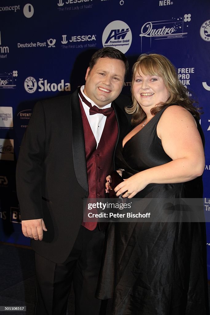 Paul Potts, Ehefrau Julie-Ann, Charity-Veranstaltung, 17. 'Unesco-Benefiz-Gala' 2009, Hotel 'Maritim', Düsseldorf, Nordrhein-Westfalen, Deutschland, E