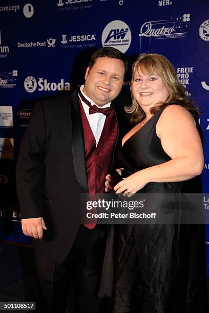 Paul Potts, Ehefrau Julie-Ann, Charity-Veranstaltung, 17. "Unesco-Benefiz-Gala" 2009, Hotel "Maritim", Düsseldorf, Nordrhein-Westfalen, Deutschland,...