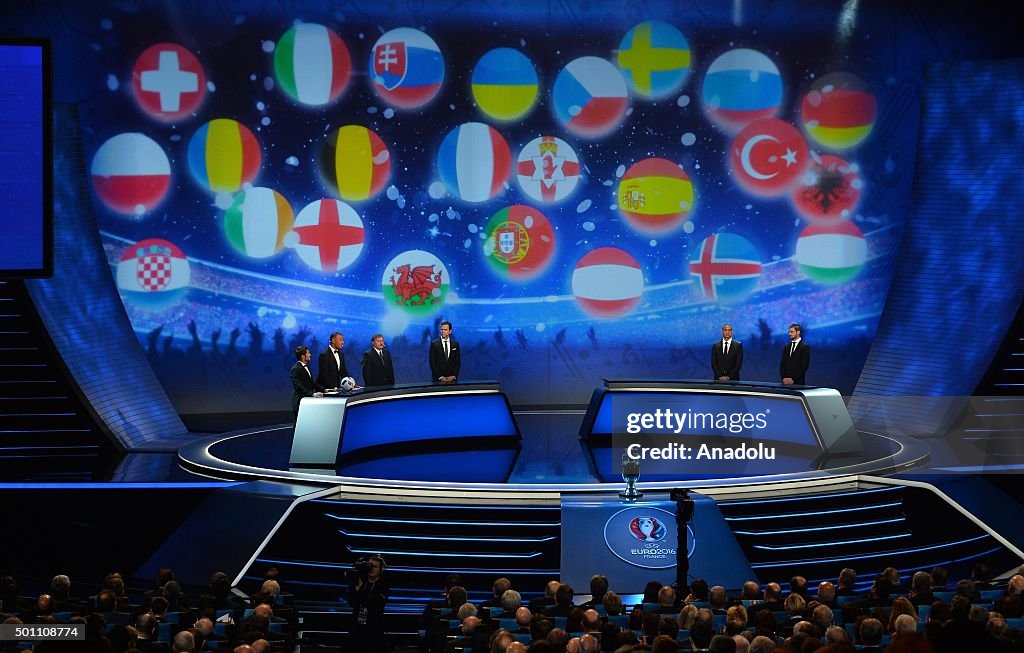 UEFA Euro 2016 Final Draw Ceremony