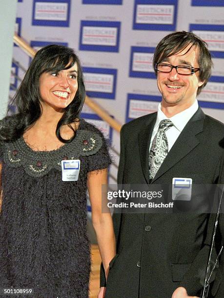 Katharina Saalfrank , Ehemann Dr. Christian Saalfrank, Verleihung Gala "Deutscher Medienpreis" 2011 für herausragende Symbole der Menschlichkeit,...