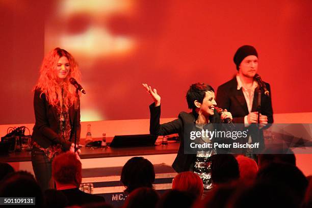 Nena , Tochter Larissa Kerner , Sohn Sakias Kerner , Verleihung Gala "Deutscher Medienpreis" 2011 für herausragende Symbole der Menschlichkeit,...