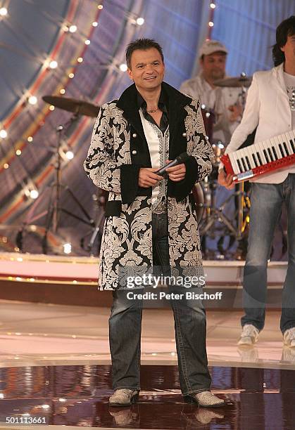 Markus Wolfahrt (Musikgruppe 'Klostertaler'), ZDF-Show 'Willkommen..., Nieuwsfoto's
