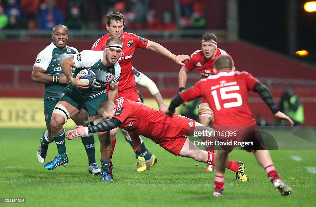 Munster Rugby v Leicester Tigers - European Rugby Champions Cup