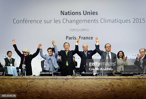 Executive Secretary of the United Nations Framework Convention on Climate Change Christiana Figueres , Secretary General of the United Nations Ban Ki...