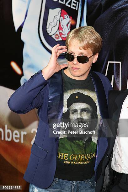 Oliver Pocher mit T-Shirt von Nationalheld Che Guevara, Premiere vom Pilotfilm der RTL-Krimi-Serie "Alarm für Cobra 11", Staffel 17, MMC-Studios,...