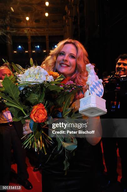 Diana Amft , 21. Bayerischer Fernsehpreis 2009, Preis: "Der Blaue Panther", Prinzregententheater, München, Bayern, Deutschland, Europa,...