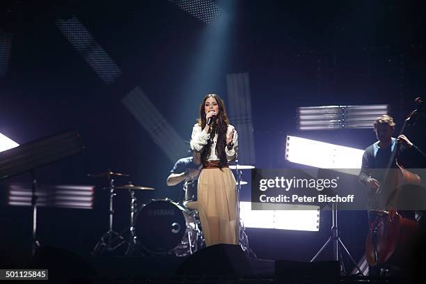 Lena Meyer-Landrut als Star-Gast, ARD-Casting-Show "Eurovision Song Contest 2013 - Unser Star für Malmö" , TUI Arena, Hannover, Niedersachsen,...