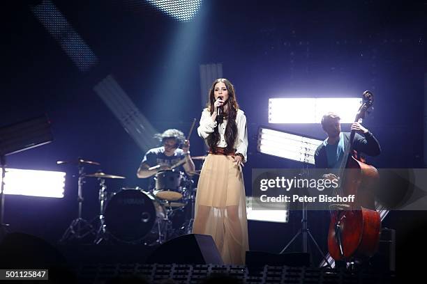 Lena Meyer-Landrut als Star-Gast, ARD-Casting-Show "Eurovision Song Contest 2013 - Unser Star für Malmö" , TUI Arena, Hannover, Niedersachsen,...