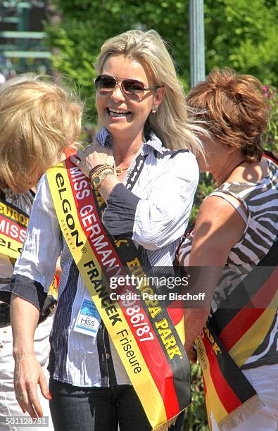 Anja Hörnich-Clüver , "Das große Miss Germany-Treffen", Piazza vom "Hotel Colosseo", "Europa-Park", Rust, Baden-Württemberg, Deutschland, Europa,...