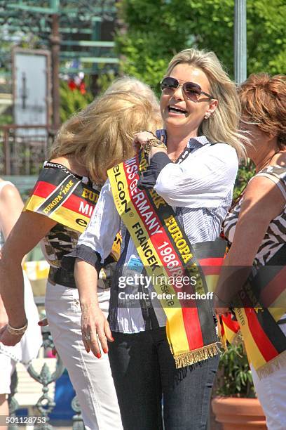 Anja Hörnich-Clüver , "Das große Miss Germany-Treffen", Piazza vom "Hotel Colosseo", "Europa-Park", Rust, Baden-Württemberg, Deutschland, Europa,...