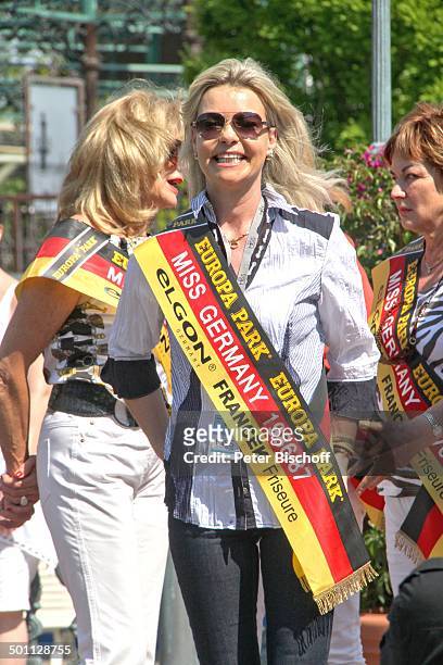 Anja Hörnich-Clüver , "Das große Miss Germany-Treffen", Piazza vom "Hotel Colosseo", "Europa-Park", Rust, Baden-Württemberg, Deutschland, Europa,...