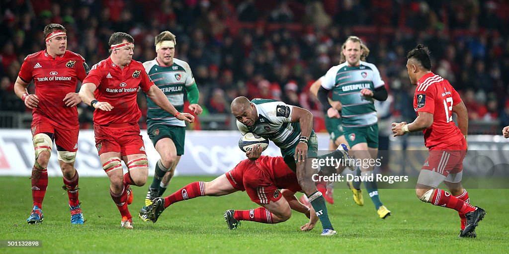 Munster Rugby v Leicester Tigers - European Rugby Champions Cup