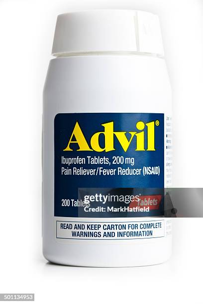 advil - advil bottle stock pictures, royalty-free photos & images