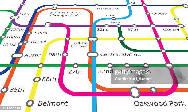 what's your station? - looking at subway map stock illustrations