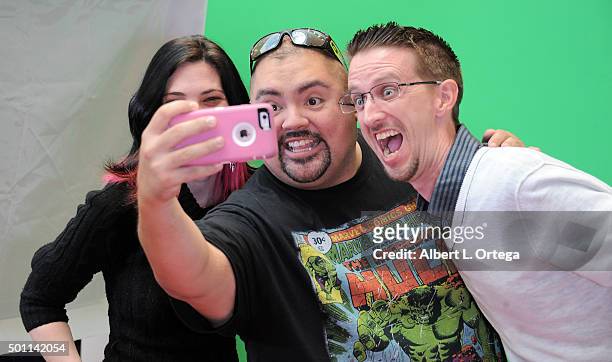Hosts Gabriel Iglesias For Made For Moments Holiday Campaign held at Glendale Galleria on December 12, 2015 in Glendale, California.