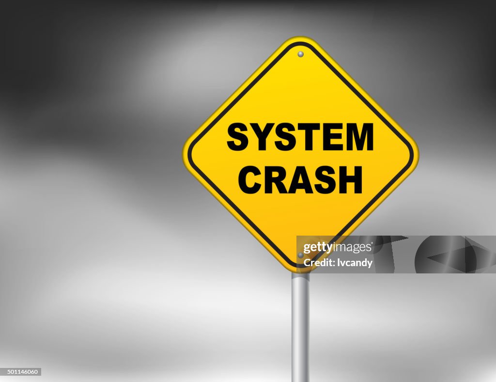 System Crash High-Res Vector Graphic - Getty Images