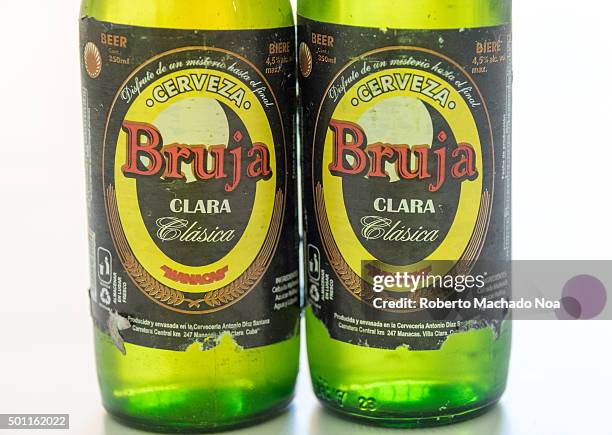 Cuba made Beer: Bruja beer produced in Manacas, Villa Clara, Cuba. It is one of the cheapest beers brewed at 4.5% alcohol. Cuba is famous for its...