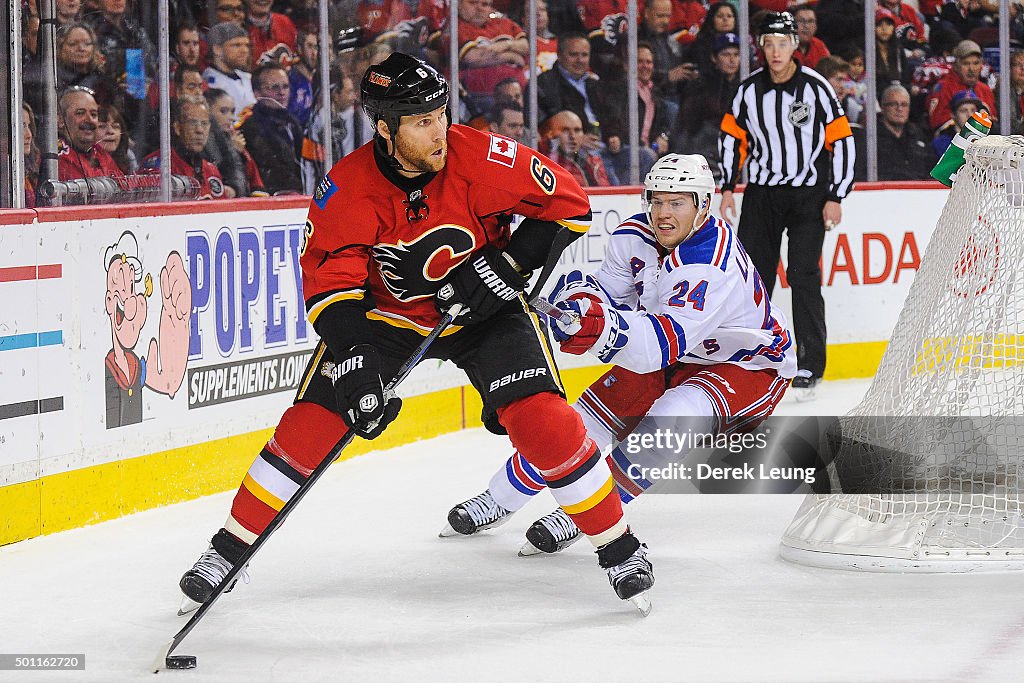 New York Rangers v Calgary Flames