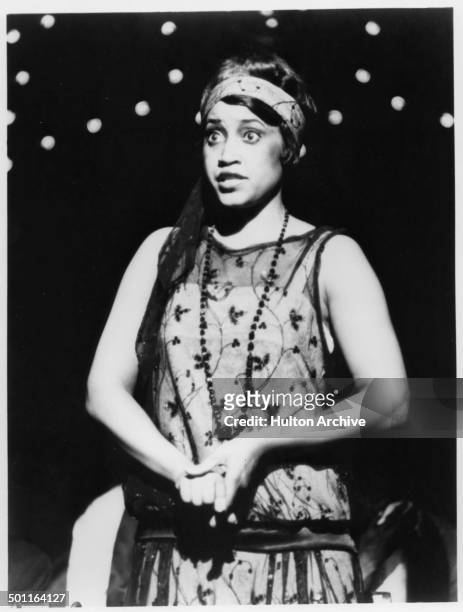 Jackee Harry as Ma Reed sings in the stage play "One Mo' Time" The Great New Orleans Jazz Musical.
