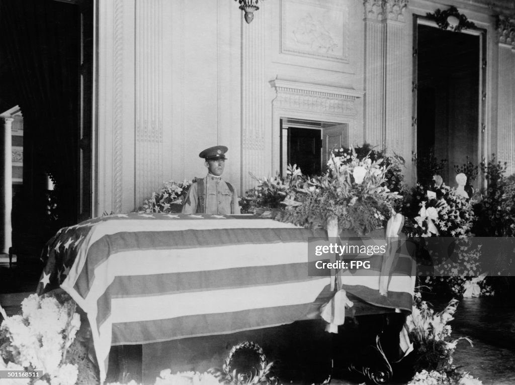 Coffin Of Warren G. Harding