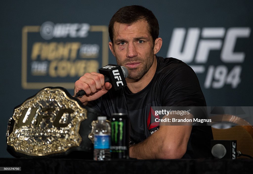 UFC 194 Post Fight Press Conference