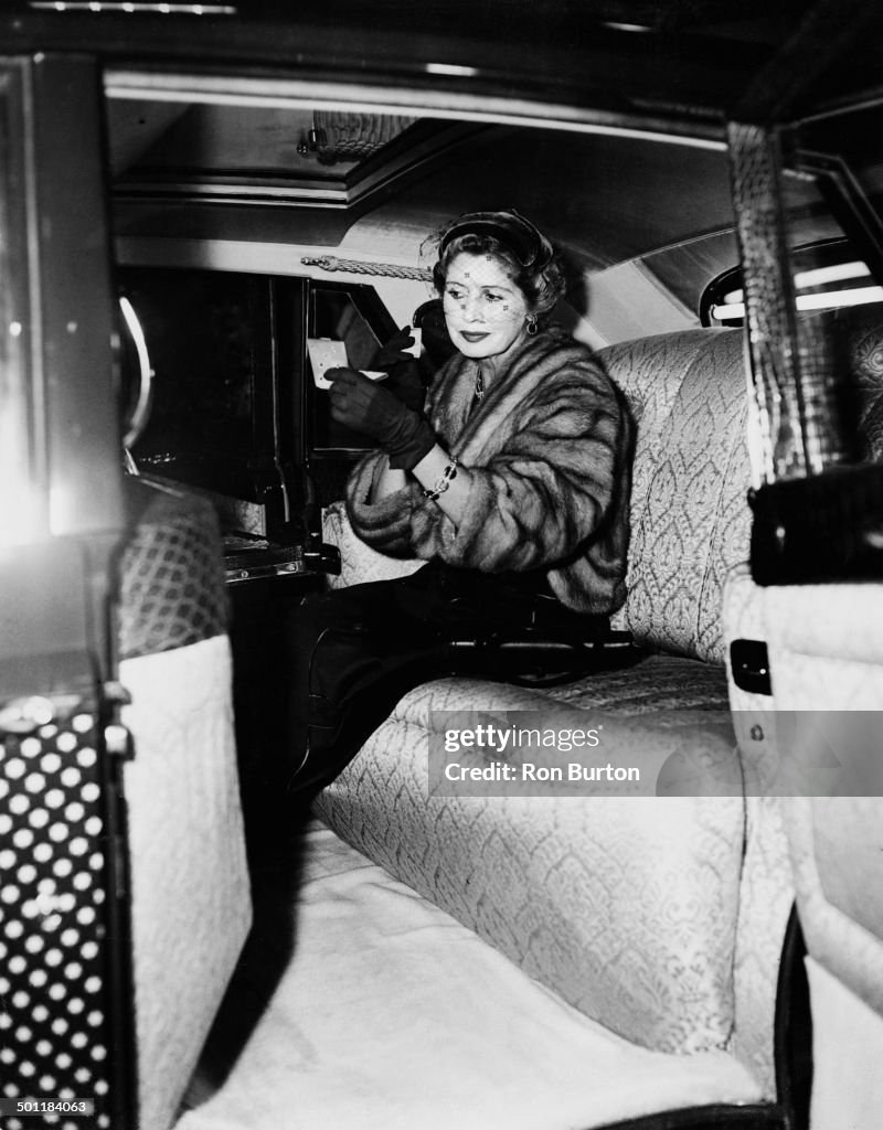 Lady Docker English socialite Norah Docker, Lady Docker poses for the press... News ...