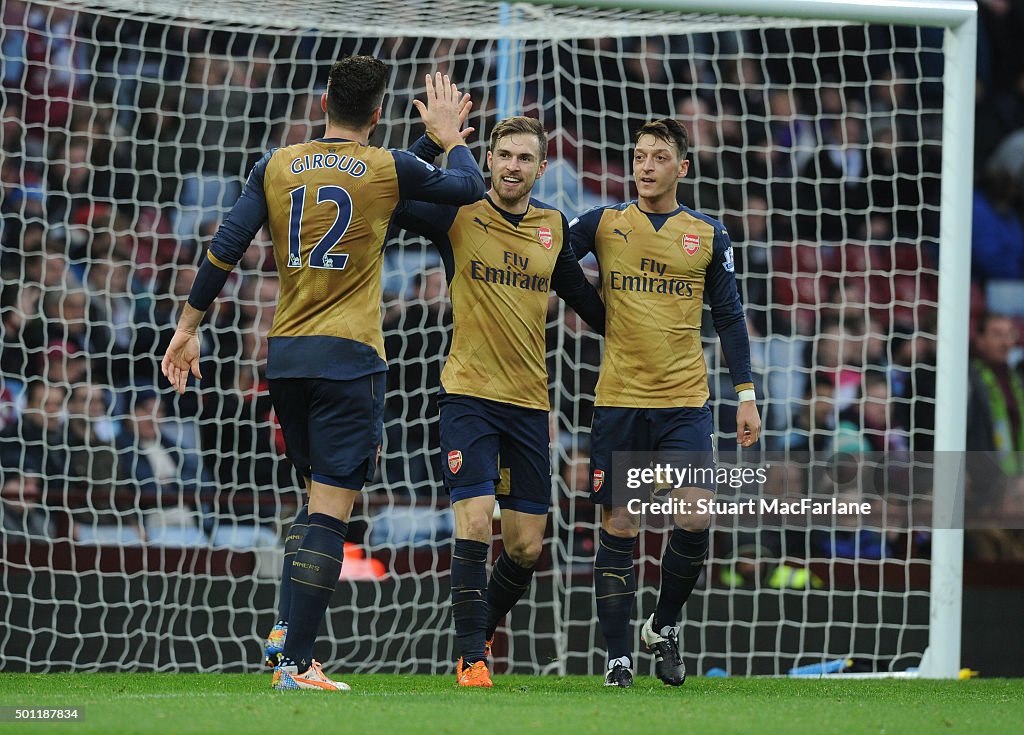 Aston Villa v Arsenal - Premier League