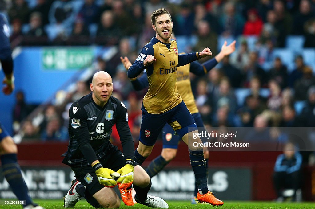 Aston Villa v Arsenal - Premier League