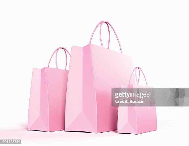 shopping bags - small group of objects stock pictures, royalty-free photos & images