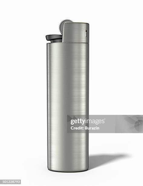 metal lighter - cigarette lighter stockfoto's en -beelden