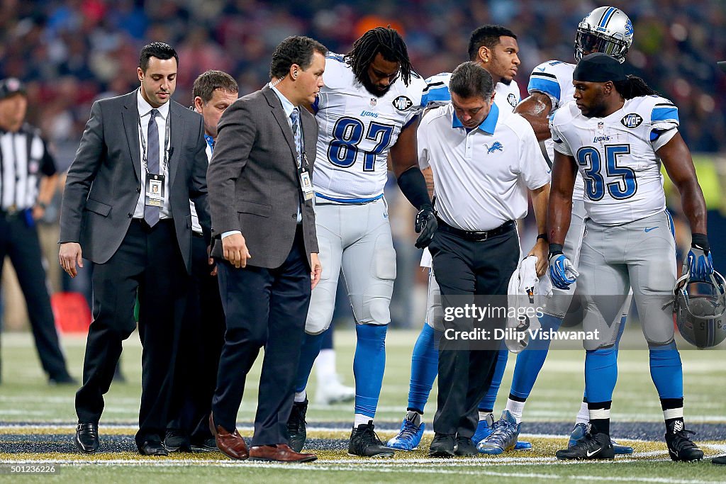 Detroit Lions v St Louis Rams